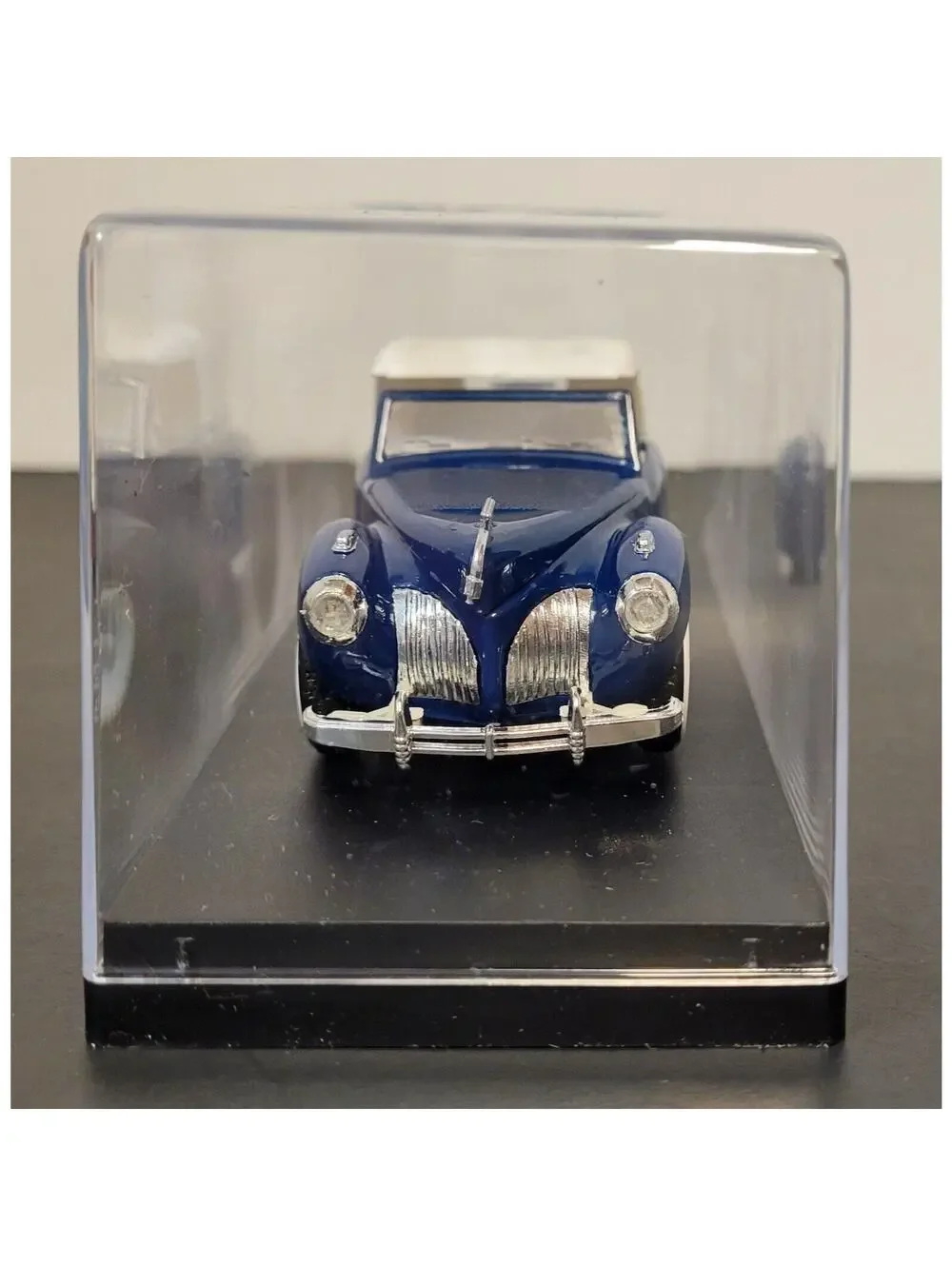 Rio #43 Blue 1941 Lincoln Continental Cabriolet Scale 1:43 w/Case & Box